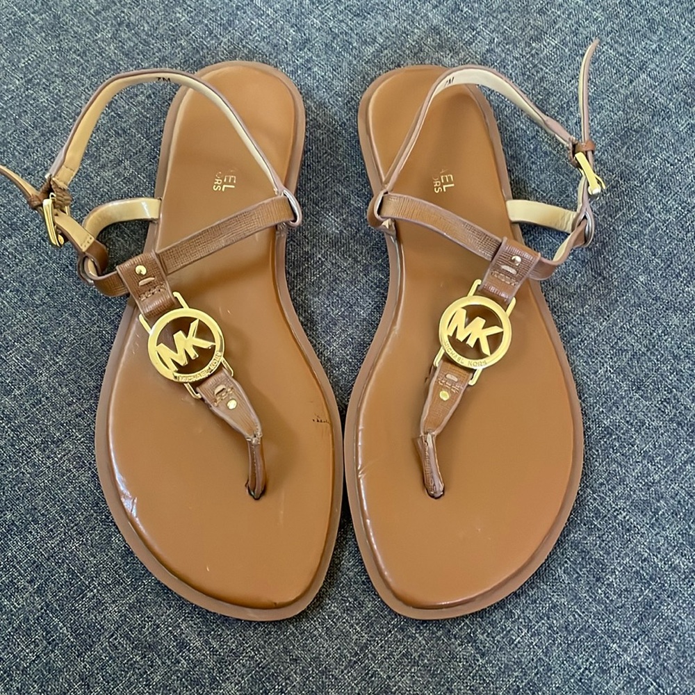 Michael Kors Congac Sandals